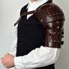 Warrior Single Pauldron Leather Shoulder Armors Medieval Vikinges Shoulder Cover