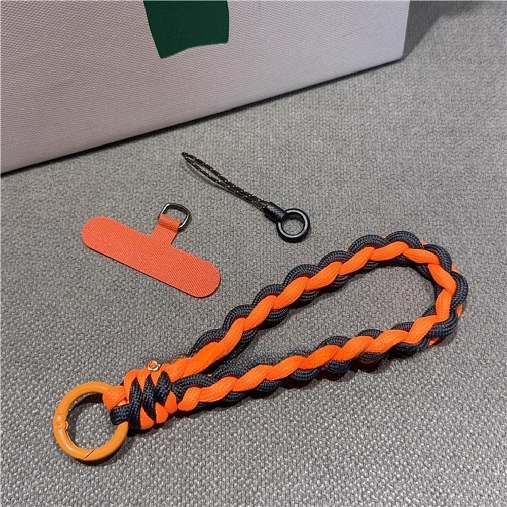New Handwoven Adjustable Mobile Phone Universal Lanyard Wrist Strap Outdoor Sports Convenient Safety Anti-drop Rope Accessories