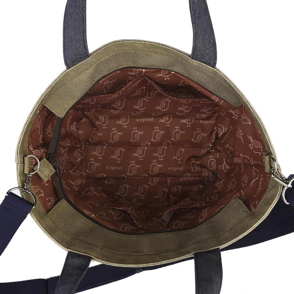 Kusguru Japan Women's Shoulder Bag 247535 Khaki