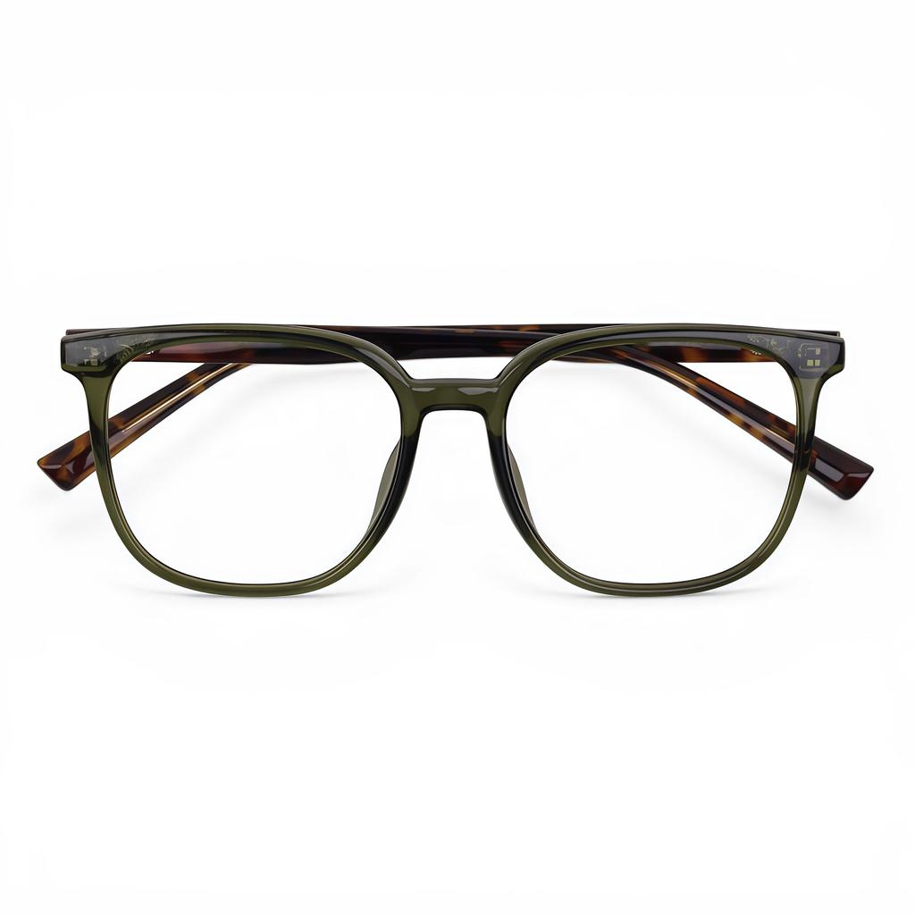 Adije Taevy (Green Leopard) Yu1013 Men'S And Women'S Glasses Eyeglass Frames