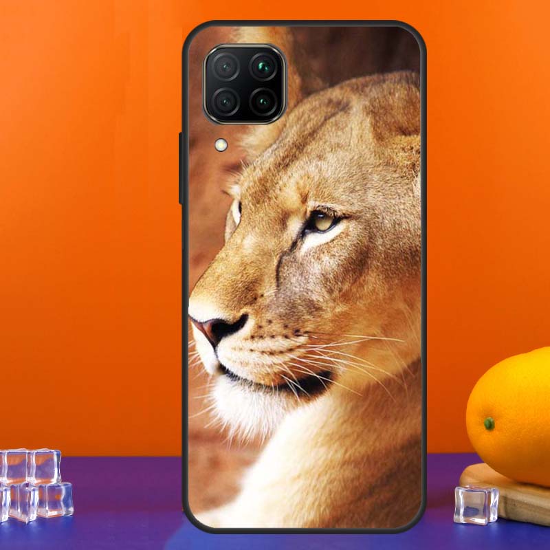 African Lion Big Cat For Huawei Nova 9 10 SE 5T 12i 12s 11i Y91 Y90 Y60 Y70 Y72 Y61 P60 Pro P20 P40 P30 Lite Case