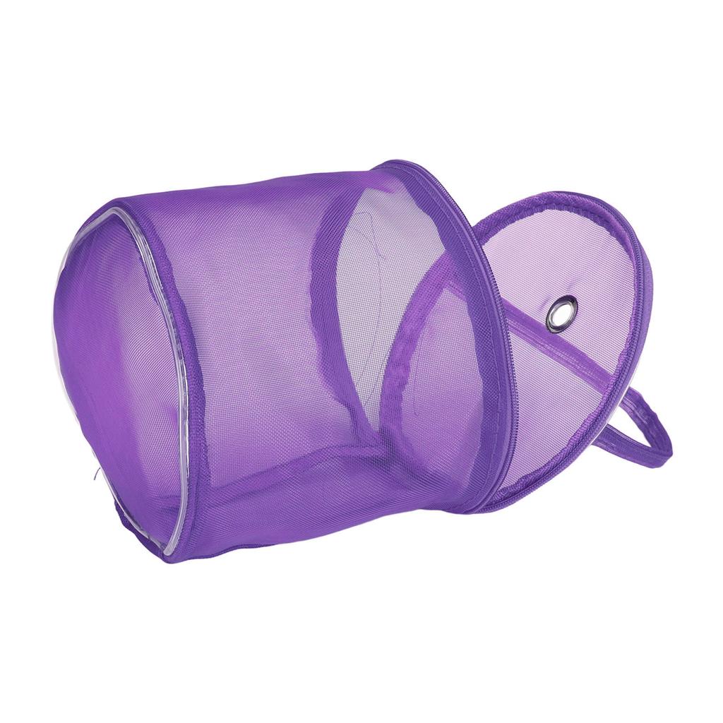 Cesta de Costura Alça Portátil Espaço Amplo Design de Malha Nylon Ampla Aplicação Bolsa de Tricô