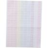 2000PCS 10 Colors Self-adhesive Stickers Multi-color Colored Stickers Office Colored Labels