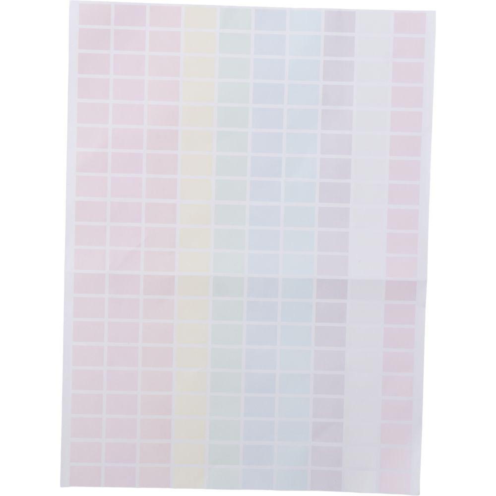2000PCS 10 Colors Self-adhesive Stickers Multi-color Colored Stickers Office Colored Labels