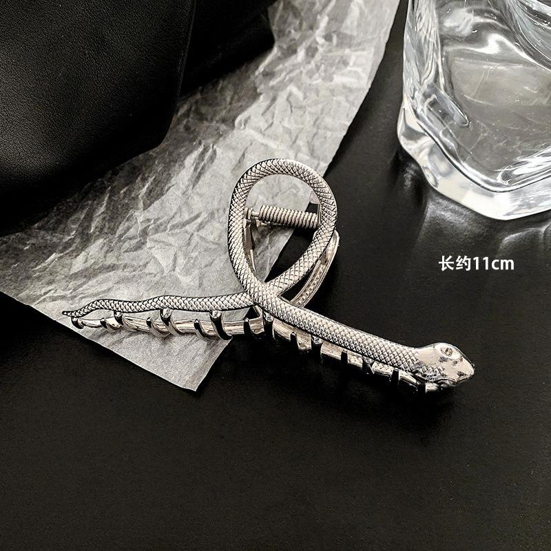 Trendy Big Women's Claw Clip for Thick Hair Accessories Headwear Giant Geometric Wave Note Crab Catch Clamps Clipper Hairgrip