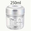 Rechargeable USB Electric Garlic Chopper Mini Onion Chopper Blender  Meat Grinder
