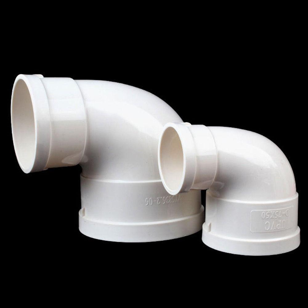 Złączka redukcyjna PVC Biały Kolano 90 stopni Nowa złączka do rur Złączka redukcyjna Budowa półki DIY