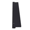 4PCS Bathroom Stall Privacy Strip Door Gap Cover Blocks View Privacy Gap Filler For Public Toilet Partition Seal Black