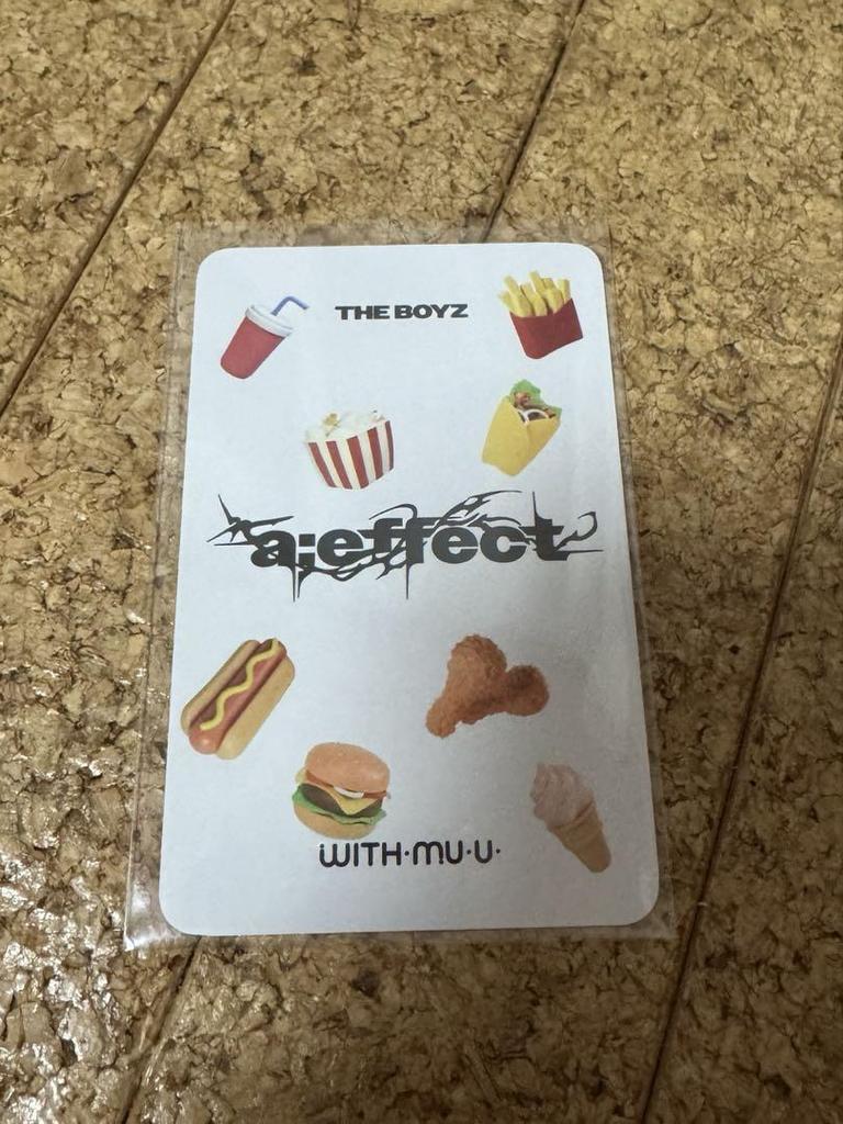 [USED] THE BOYZ Younghoon Withmuu Bonus Trading Card