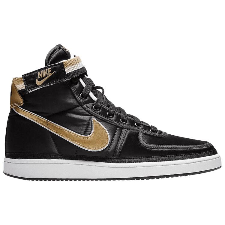 New Nike Vandal High Supreme Black Metallic Gold AH8652-002