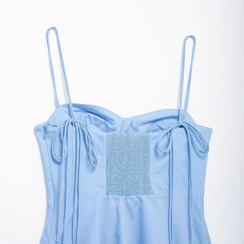 Spring 2025 Women's European & American Fashion Versatile Corset-Style Top