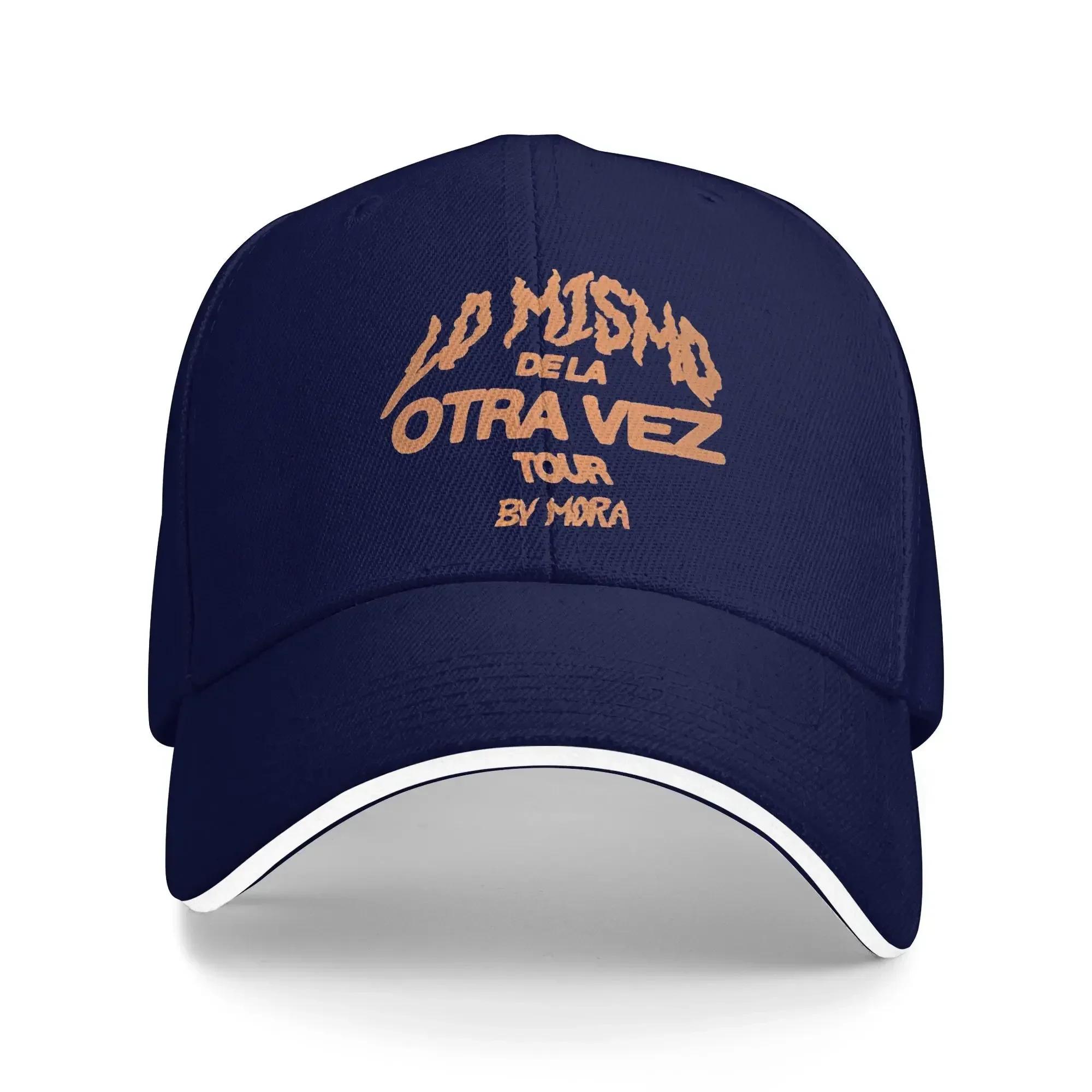 

Mora Lo Mismo de la Otra Vez Tour 2025 Caps For Unisex Cool Baseball Cap Trucker Hat Daily Headewear Gift One Size