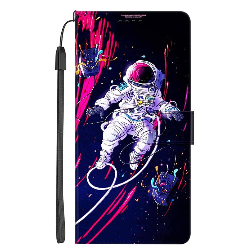 Leder Klapphüllen Für Honor 90 Lite 5G Hüllen Honor90 Portemonnaie Buch Kartenständer Schutz Bemalte Handyhüllen Für Honor 90 5G Taschen