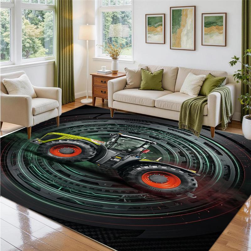 CLAAS Design Crystal Velvet Rug Soft Decorative Mat for Bedroom Entrance