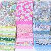 40PCS Colorful Printed Patchwork Fabric Jelly Roll Sewing Material Fabric  Sewing