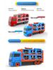 Transforming Toy Truck Car Model with Launching & Storage Features for Kids Aged 3-6