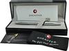 Sheaffer 300 Fountain Medium Straight Line Officially Imported Pen, Nib, Chrome, SGC9326PN-M,
