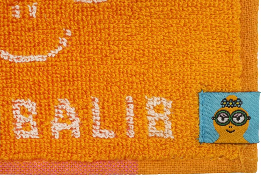 Marushin Barbapapa Ribbed Face Mini Towel 5525002100