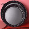 Pizza Tray Easy to Demould High Hardness Wave Edge Design Cake Pan Carbon Steel Round Pastry Baking Home Supplies