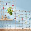 Bird Supply Colorful Star Parrot Climbing Net Safe Flexible Bird Rope Net Durable Bite Resistant Bird Chew Parrot Play