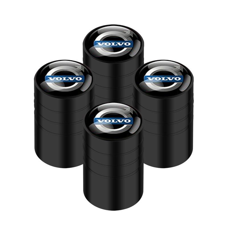 

4pcs Car Wheel Tire Valve Caps Dust Accessories For Volvo XC40 XC90 V40 V90 V60 XC60 S80 S60 S90 C40 V70 XC70 C30 C70 EX90