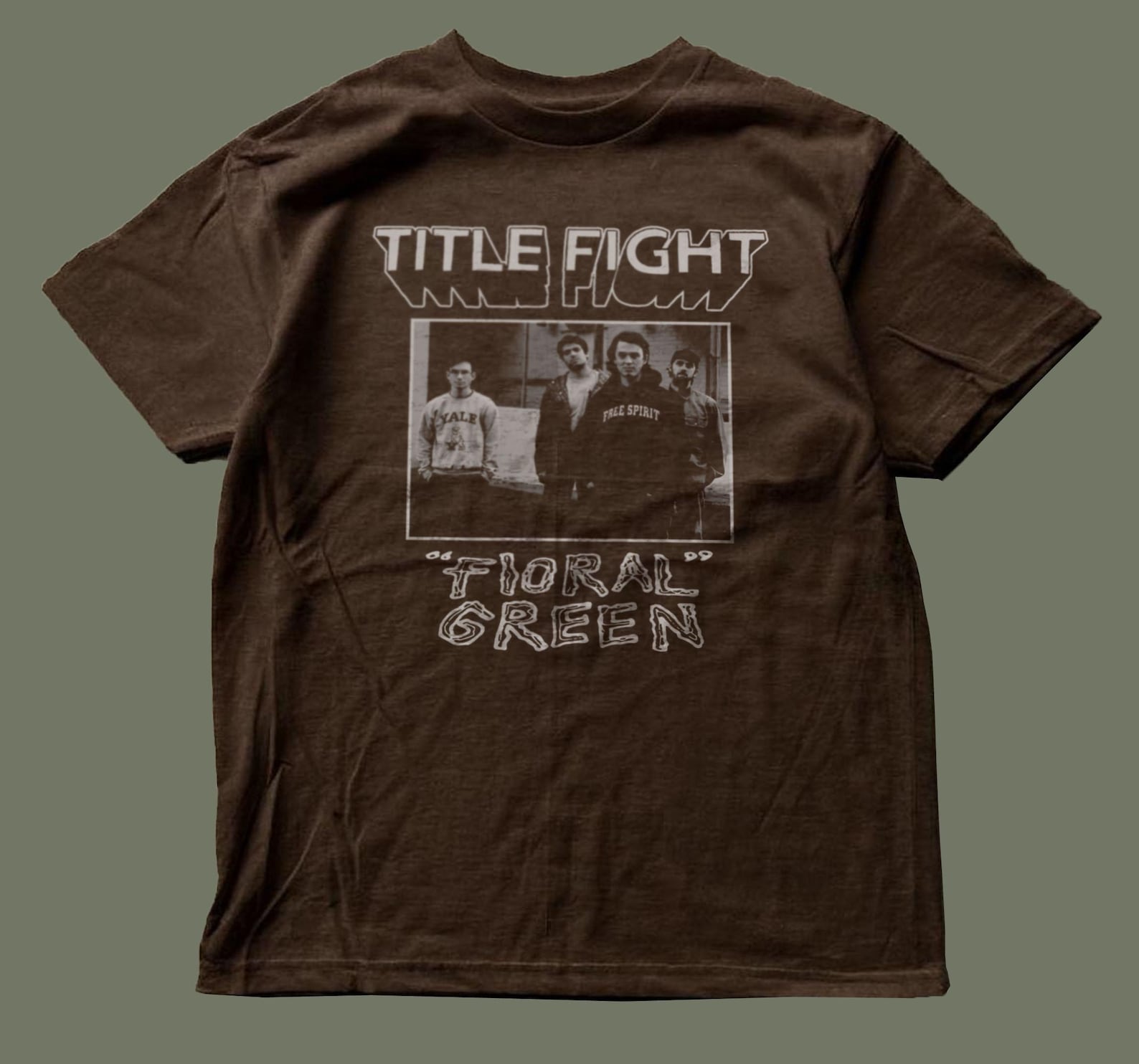 Title Fight Tee,unisex,graphic tee XL