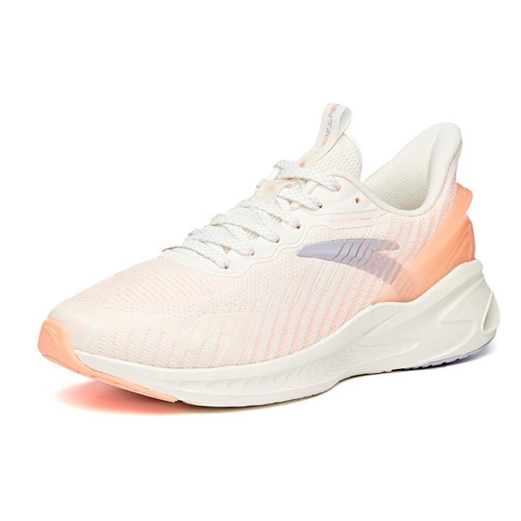 Anta Running Collection Edge2.0 Low Top Running Shoes Women's White Orange Purple 122045587-9