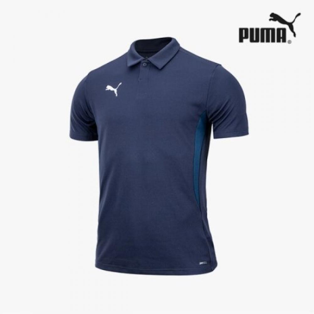 

Puma Men S caSual Short Sleeve Karati Team Goal Polo 65877106 size:90