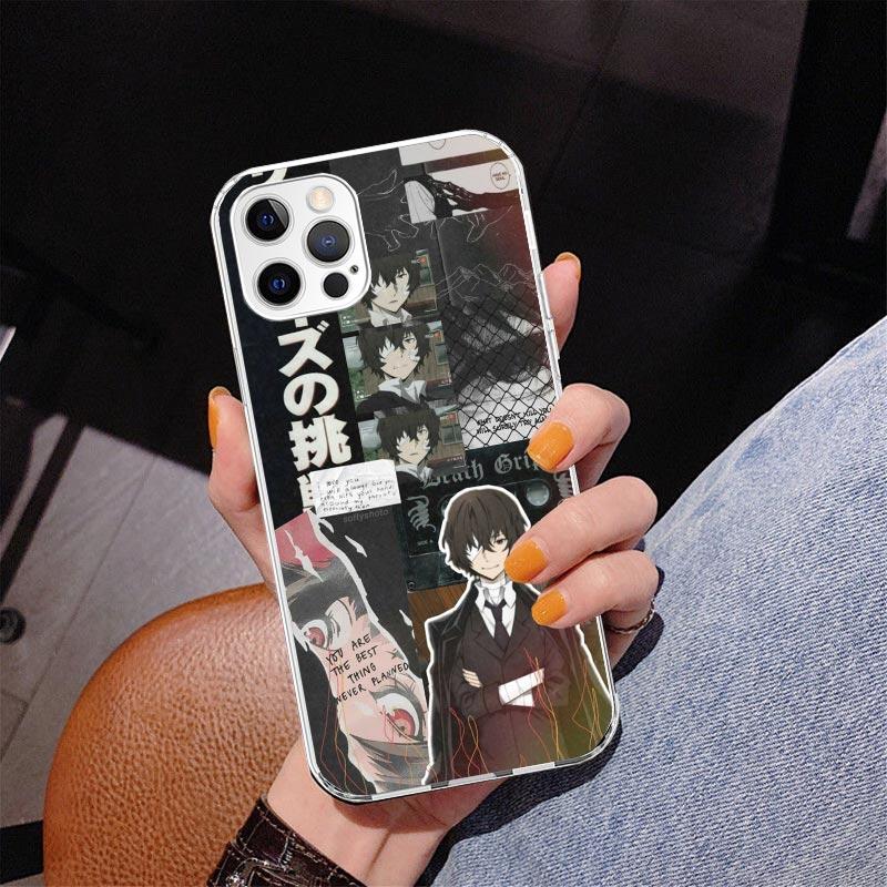 Bungo Stray Dogs Poster Anime Phone Case For iPhone 17 Air 16 Pro Max 16E 15 + 14 Plus 11 12 13 Mini 7 8 SE Gift Print Cover Fun