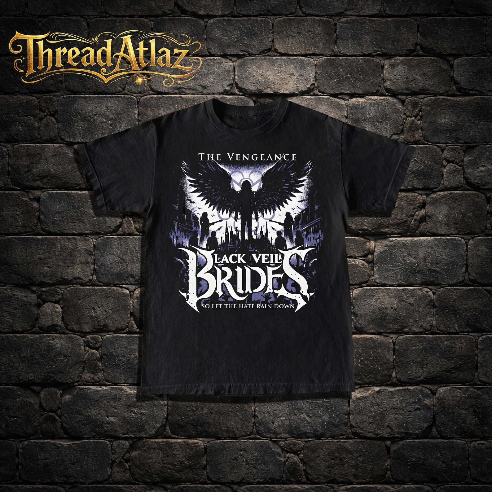 Black Veil Brides T-Shirt - Metal Music Shirt - BVB Shirt - In The End - Black Veil Brides Merch - Unisex Rocker Clothing L