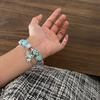 Schmetterlings-Charms Perlenarmband Für Damen und Herren Mit Vintage Silberfinish Als ReiseGeschenk