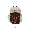 Schoolbag mountain dual-tone drawstring design functional hiking bag, couples, outdoor camping, lightweight niche backpack