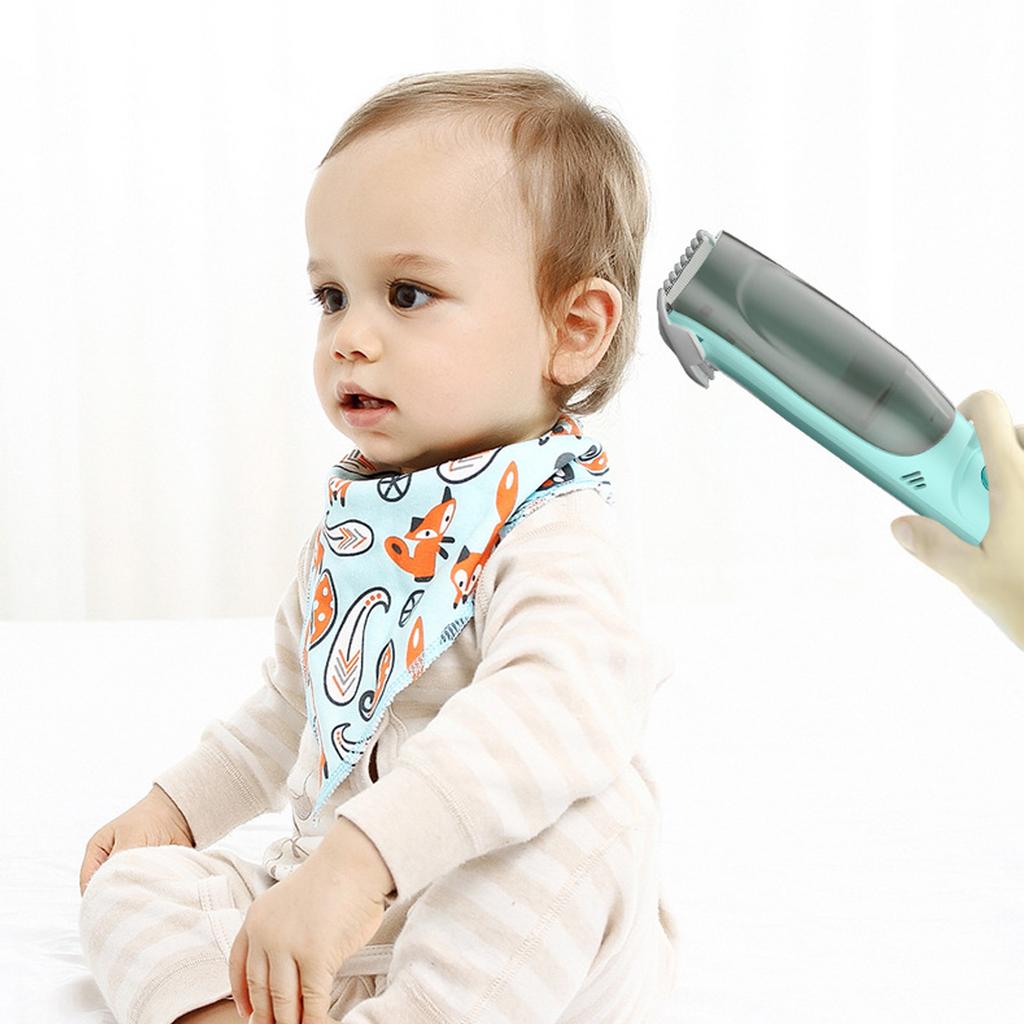 Electric Kids Hair Trimmer Rechargeable Multifunctional Cordless Baby Hair Cutting Kit
