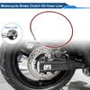 Motoforti 110cm Motorcycle Brake Clutch Oil Hose Line Red