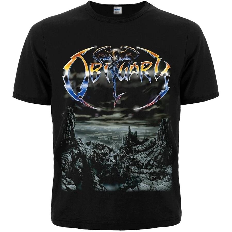 Obituary  The End Complete  Black T-Shirt morbid angel death S