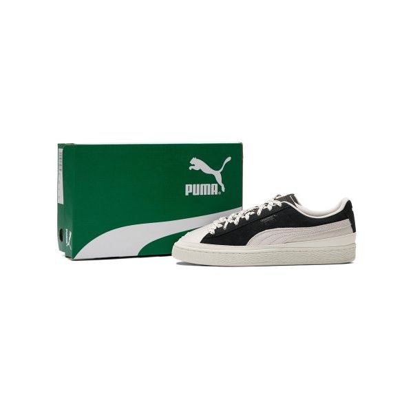 Puma Suede Trail Casual Lightweight Comfortable Shock Absorption Low Top Sneakers Men sneakers Red White 391901-01