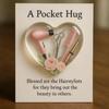 Yousheng Hairstylist Pocket Hug with Positive Card Emotional Support Heart Shaped Christmas Hair Stylist Pocket Token Encouragement Gift
