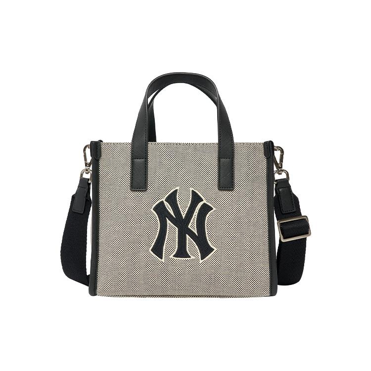 New MLB Canvas Bag, Tote Bag, Shopping Bag, Handbag, Shoulder Bag Trumpets Unisex Black 3AORS062N-50BKS