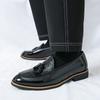 Big Size 47 48 Luxry Men Loafers Shoes Slip On Moccasins Man Party Dress Shoes Wedding Flats Formal Tassel Casual Green Shoes