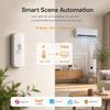 Tuya Zigbee Temperature & Humidity Sensor Battery Powered APP Remote Control Thermometer For Alexa Google Yandex Voice Control