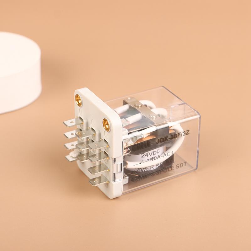 Intermediate Relay Jqx-38F 3Z 40A Power Relay Electromagnetic Relay Dc12V Dc24V Ac220V