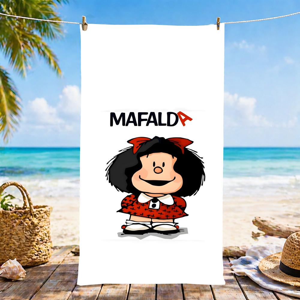 M-Mafalda Handtuch Mikrofaser Strandtuch, Schnelltrocknend, Sandfrei, Ultrafeine Faser, Super Weich.