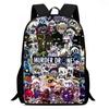 Printed Inorganic Killer Murder Drones School Bag, Cartoon Backpack Boys And Girls