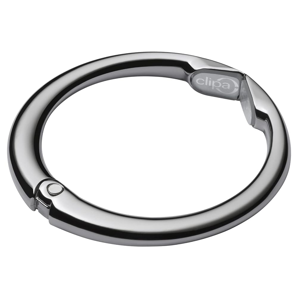 Clippa Bag Hanger 1270 Black Silver | Travel Gadget