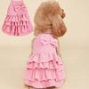 1pc Dog/Cat Candy Layered Tutu Dress, Lightweight Spring/Summer Princess Skirt for Small Pets Like Poodle