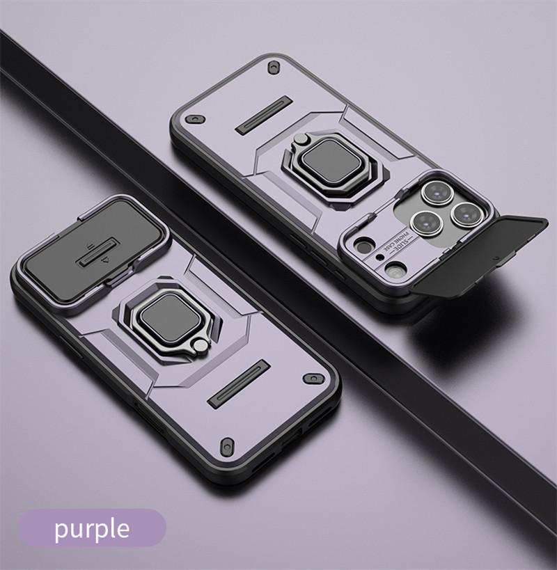 For iPhone 17 Pro Max Case Slide Camera Len Cases iPhone 17 Air iPhone 17 Pro Max Cover Bumper Shockproof Armor PC Phone Cover