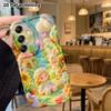 Phone Case: 2D flat, fits Samsung Galaxy A34 A35 M05 M06 S20 S22 S21 FE Plus 5G protective case, with dolls and small animals, perfect Christmas and H