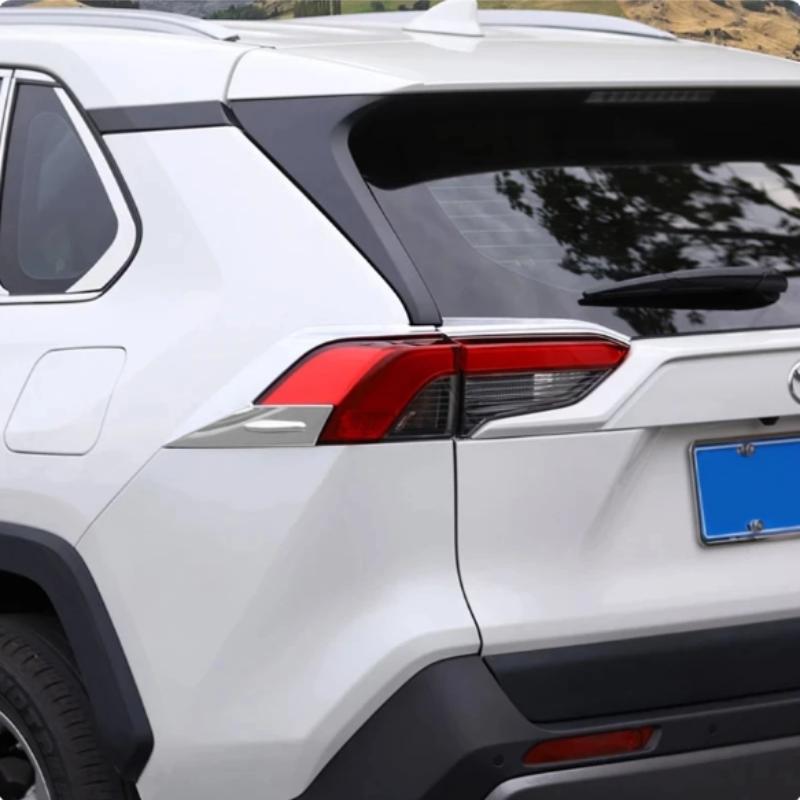 3d Sticker For Toyota Rav4      Car Styling Trim Back Tail Light Rear Frame Lamp Part Hoods Eyebrow