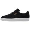 Suede Low Casual Board Shoes Black/Gold 352634-87