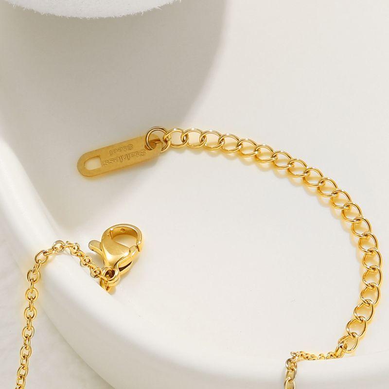 Wind Versatile Swallow Titanium Steel Bracelet Does Not Fade Freshwater Pearl Light Luxury Simple Fairy Stainless Steel Bracelet Female